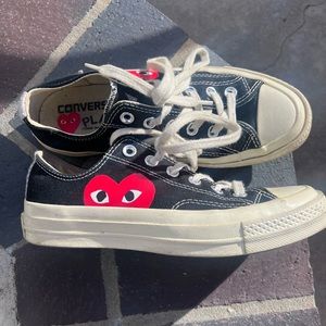 Comme des garçons PLAY X converse chuck taylors